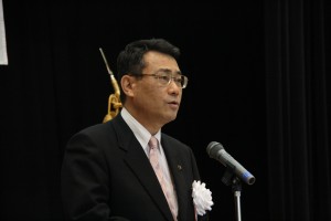 中尾友昭下関市長の祝辞