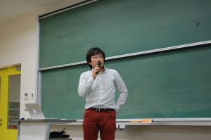 藤谷岳 特任教員による報告
