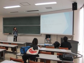 留学体験発表会の様子