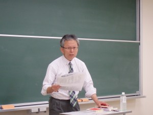 水谷利亮氏による講演