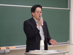 佐藤倫弘氏による講演