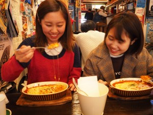 昼ごはんは門司港名物の焼きカレー