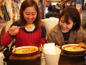 昼ごはんは門司港名物の焼きカレー