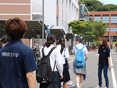 学内施設ツアー