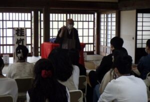 221023_⑤Chief Priest of KOZANJI TEMPLE