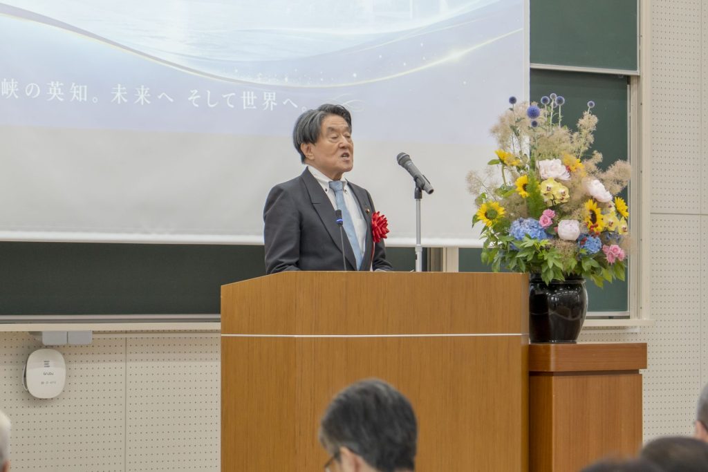 林市議会議長による祝辞